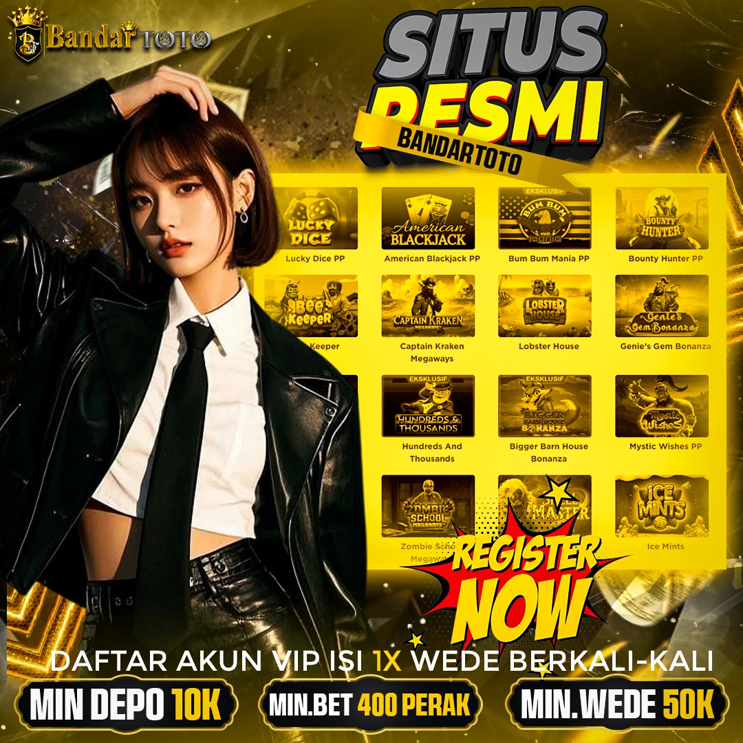 Bandartoto In The House # Link Gacor Toto Slot Milik Situs Slot Online Resmi dan Bandar Togel 4D Terakreditasi Cumlaude